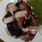 鶴亀 - ■タコのぶつ切り