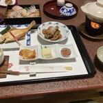 かしわや旅館 - 料理写真:夕食