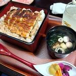 鰻場一致 - ◎うな重並¥2,500+◎肝吸い¥200
