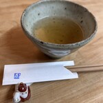 そば切り からに - そば茶も美味