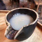 そば切り からに - 蕎麦湯