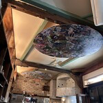 そば切り からに - 素敵な天井 内観