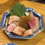 呑み屋 ぶち - あん肝ポン酢 奈良漬けハネムーンstyle　