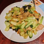 唐苑 - 豚肉と青梗菜炒め
