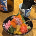 呑み屋 ぶち - 鮪納豆ばくだん　