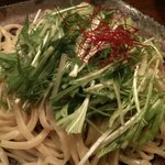 うさぎ - つけ麺の麺はやや太い平うち麺