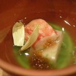 前菜七種盛りの一部