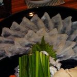 味ふく - 河豚刺し