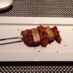 中国料理 「王朝」 - 豚フィレ肉の串揚げ スパイシーソルト