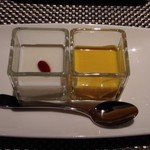 中国料理 「王朝」 - 本日のデザート2種