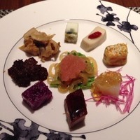 中国料理 「王朝」 ヒルトン東京 - 季節前菜盛り合せ