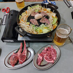 生ラムレア焼きジンギスカン羊屋 チョップ - 