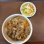 すき家 - 料理写真:牛丼ランチコンボ　ミニ