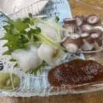 魚庭本店 - 生だこ　吸盤が絶品