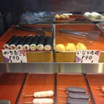 菊本和菓子店 - のりまき　おいなり　おにぎりもあるけど