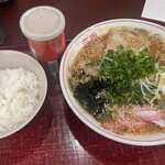 さくらき食堂 - スタミナラーメン¥800ライス中￥180
by masakun 