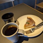 & aere Coffee Roasters - 美味しかったチーズケーキ