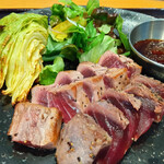 粋庵 - 厳選まぐろのレアステーキ御膳