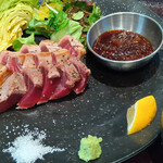 粋庵 - 厳選まぐろのレアステーキ御膳