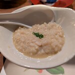 佗び助 - セリ鍋コース　〆②