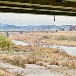 入舟 - 川のそばにある　土手を上がると景色がいい