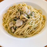 トラットリアライド - 生海苔とシーフードの醤油バター