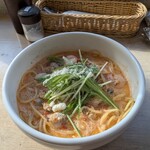 トラットリアライド - 旨辛シーフードトマトスープパスタ