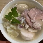 手打ち正麺 Hachimitsu - 特製白だし