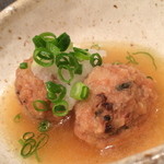 たらく うめ銀 - 【揚げつくね】