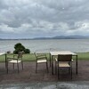 レストラン Rivage - 天気は生憎だったが、食事をしながら宍道湖を一望出来る良いロケーション