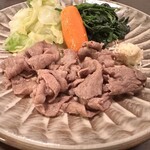 ざくろ 銀座店 - 牛ロースバタ焼