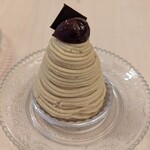 パティスリー アプラノス - 日高産 和栗のモンブラン