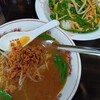 龍泉 - Ａ味噌台湾+B青椒肉絲+C唐揚げセット。1,080円