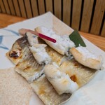 金田 - 穴子の白焼き