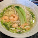 中国四川料理 ドンシュー - エビラーメン塩