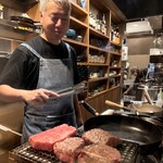 和牛ステーキ しばらく - 