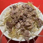 横浜家系ラーメン 山崎家 - ネギチャーシュー丼/350円