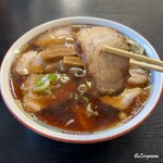 ふじわら屋 - 手切り厚切りのチャーシュー