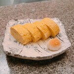 茶茶 白雨 - 巻きたて出汁巻き玉子