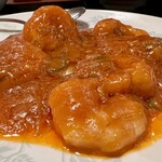 藤十飯店 - 『海老チリ定食　メイン』　旨旨ですよ。