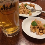 藤十飯店 - 大生とカシューナッツ炒め。