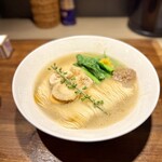 Tokyo Style Noodle ほたて日和 - しなやかな極細麺✨帆立いっぱい❣️美味い〜(*^o^*)