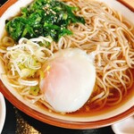 そばの神田 - あっさり♡家じゃやらないけどほうれん草よろしいかと