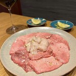 焼肉神威 - ミノもんタン