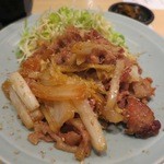 割烹 大田川 - 2014.12豚肉の生姜焼き