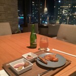 ホテルグランヴィア広島 - いつも飲むジンジャーエールとおつまみ