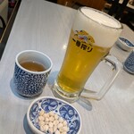 三吉橋 小嶋屋 - キリン一番搾り・生中