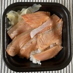 まるいち 丼丸 - 料理写真:炙りトロサーモン丼