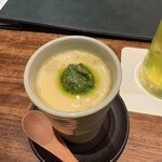 なきざかな - お通し茶碗蒸し