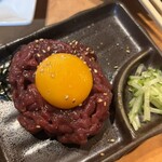 焼肉 ざんまい - 桜ユッケ